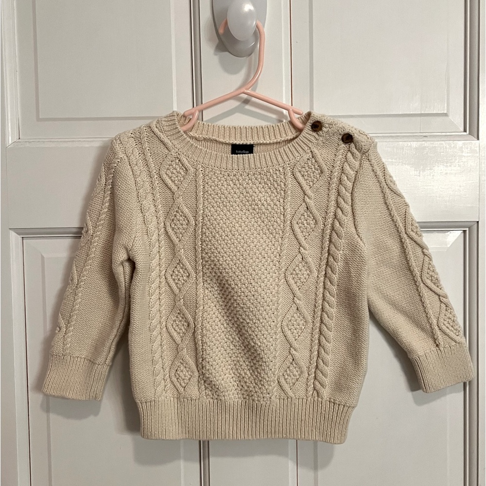 Baby Gap Fisherman’s Pullover Sweater - Toddler Boy 18-24mos